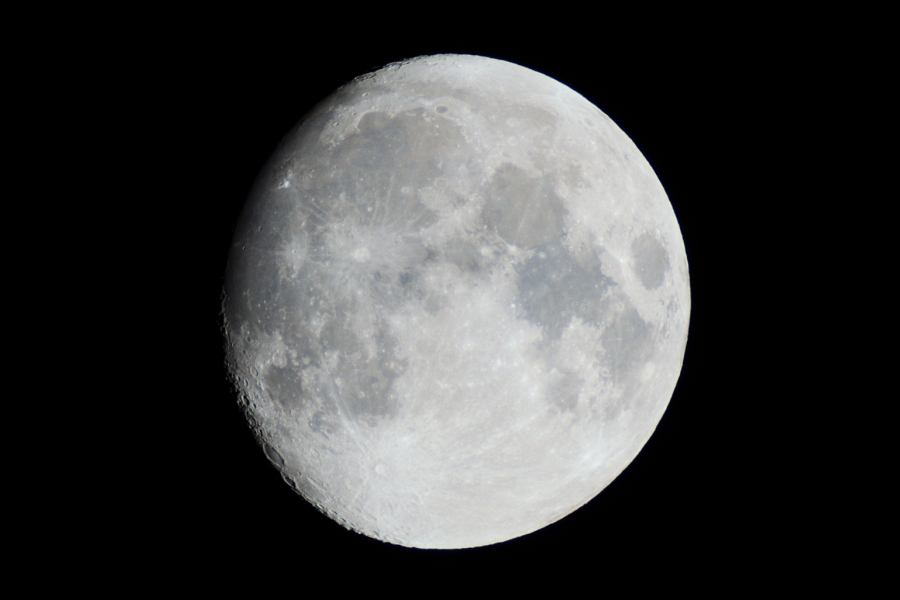 Moon before Christmas